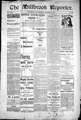 Millbrook Reporter (1856), 9 Nov 1893