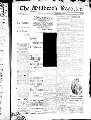 Millbrook Reporter (1856), 14 Dec 1893