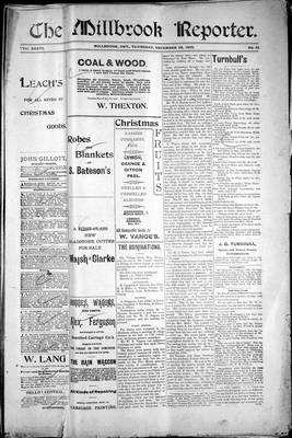 Millbrook Reporter (1856), 28 Dec 1893