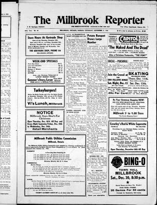 Millbrook Reporter (1856), 11 Dec 1958