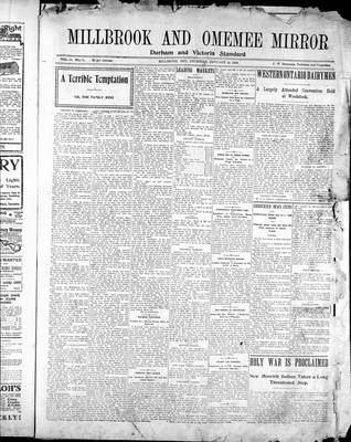 Millbrook & Omemee Mirror (1905), 23 Jan 1908