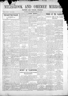 Millbrook & Omemee Mirror (1905), 1 Feb 1906