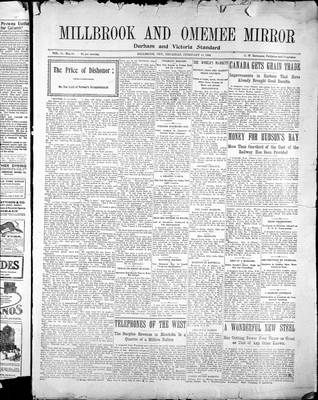 Millbrook & Omemee Mirror (1905), 11 Feb 1909