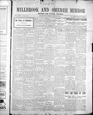 Millbrook & Omemee Mirror (1905), 25 Feb 1909