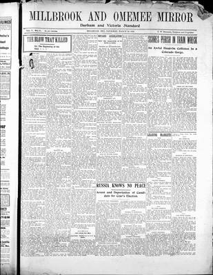 Millbrook & Omemee Mirror (1905), 22 Mar 1906