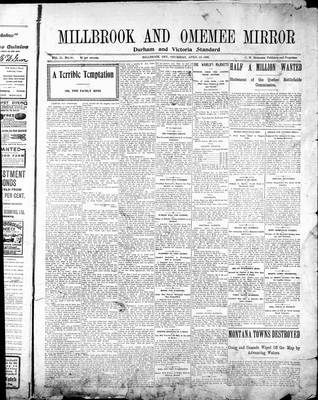 Millbrook & Omemee Mirror (1905), 23 Apr 1908