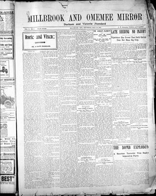 Millbrook & Omemee Mirror (1905), 30 May 1907