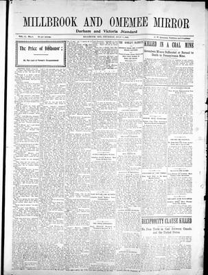 Millbrook & Omemee Mirror (1905), 1 Jul 1909