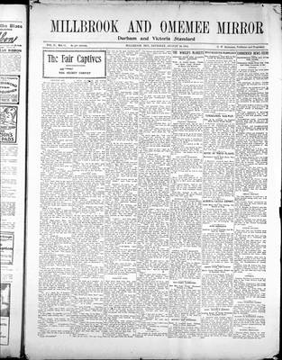 Millbrook & Omemee Mirror (1905), 10 Aug 1905