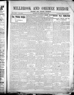 Millbrook & Omemee Mirror (1905), 9 Aug 1906