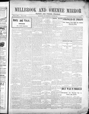 Millbrook & Omemee Mirror (1905), 8 Aug 1907