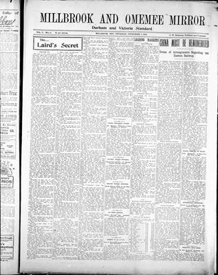 Millbrook & Omemee Mirror (1905), 7 Sep 1905