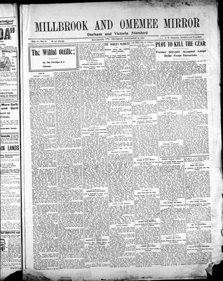 Millbrook & Omemee Mirror (1905), 27 Sep 1906