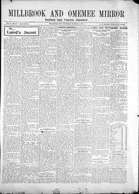 Millbrook & Omemee Mirror (1905), 5 Oct 1905