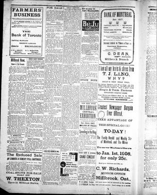 Millbrook & Omemee Mirror (1905), 3 Oct 1907