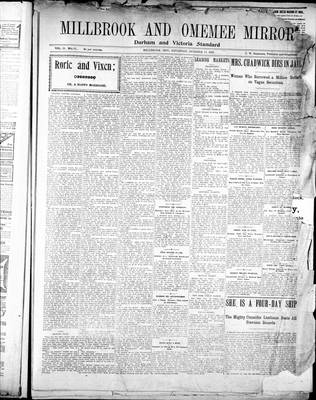 Millbrook & Omemee Mirror (1905), 17 Oct 1907