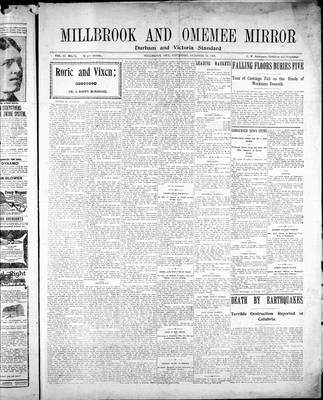 Millbrook & Omemee Mirror (1905), 31 Oct 1907