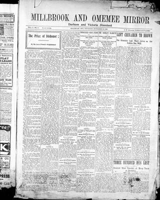 Millbrook & Omemee Mirror (1905), 19 Nov 1908