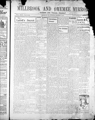 Millbrook & Omemee Mirror (1905), 21 Dec 1905