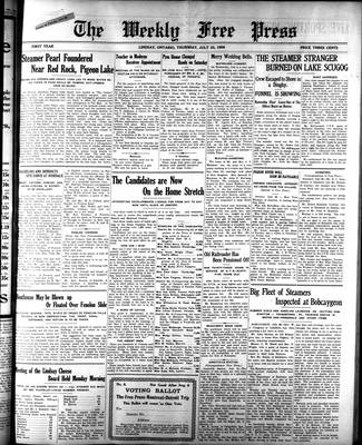 Lindsay Weekly Free Press (1908), 23 Jul 1908