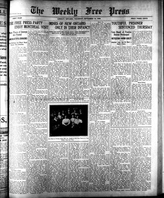 Lindsay Weekly Free Press (1908), 10 Sep 1908