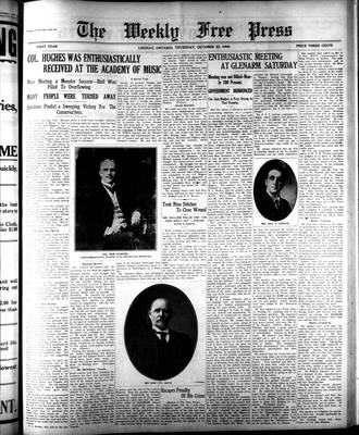 Lindsay Weekly Free Press (1908), 22 Oct 1908