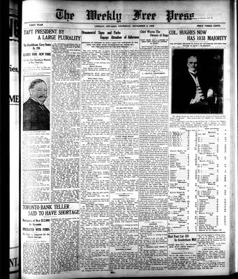 Lindsay Weekly Free Press (1908), 5 Nov 1908