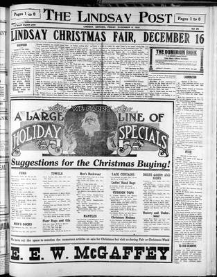 Lindsay Post (1907), 12 Dec 1913