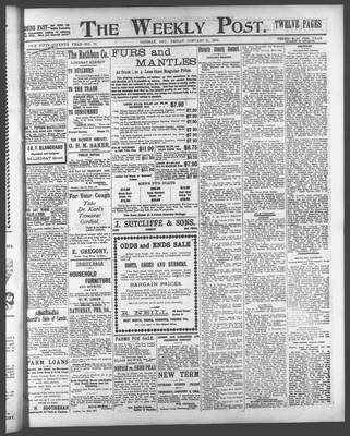 Lindsay Weekly Post (1898), 31 Jan 1902