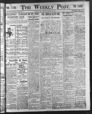 Lindsay Weekly Post (1898), 23 Jan 1903