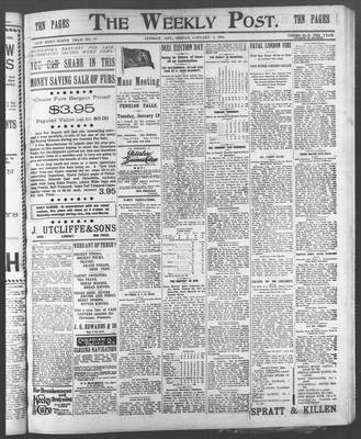 Lindsay Weekly Post (1898), 8 Jan 1904