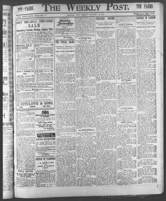 Lindsay Weekly Post (1898), 22 Jan 1904