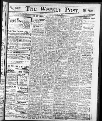 Lindsay Weekly Post (1898), 27 Feb 1903