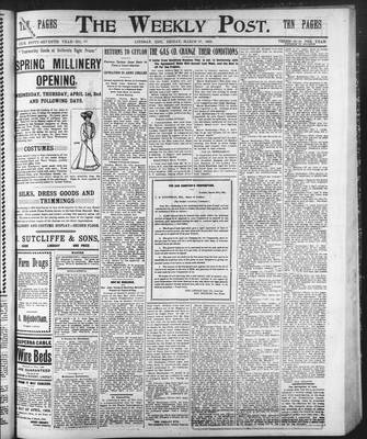 Lindsay Weekly Post (1898), 27 Mar 1903