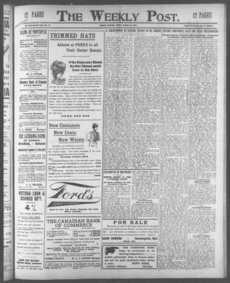 Lindsay Weekly Post (1898), 29 Mar 1907