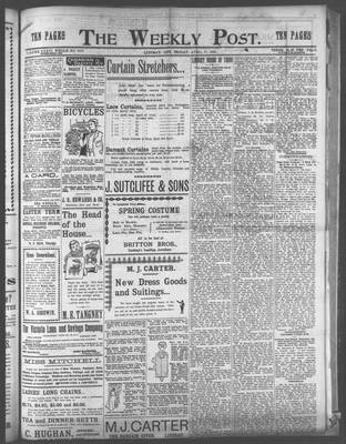 Lindsay Weekly Post (1898), 27 Apr 1900