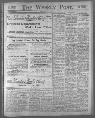 Lindsay Weekly Post (1898), 27 Apr 1906