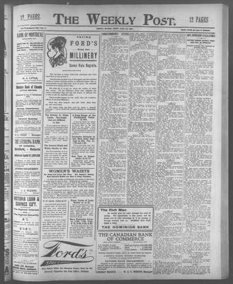 Lindsay Weekly Post (1898), 26 Apr 1907