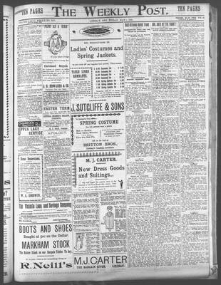 Lindsay Weekly Post (1898), 4 May 1900