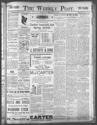 Lindsay Weekly Post (1898), 18 May 1900