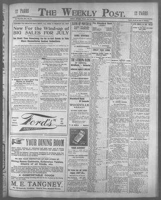 Lindsay Weekly Post (1898), 20 Jul 1906