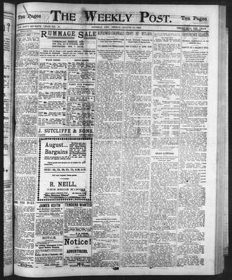 Lindsay Weekly Post (1898), 15 Aug 1902