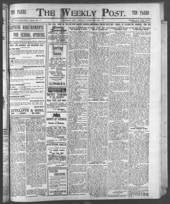 Lindsay Weekly Post (1898), 28 Aug 1903