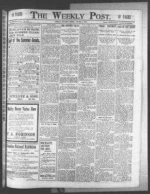 Lindsay Weekly Post (1898), 5 Aug 1904