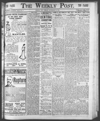 Lindsay Weekly Post (1898), 11 Sep 1903