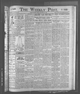 Lindsay Weekly Post (1898), 30 Sep 1904