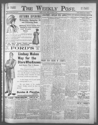 Lindsay Weekly Post (1898), 6 Sep 1907