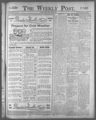 Lindsay Weekly Post (1898), 5 Oct 1906