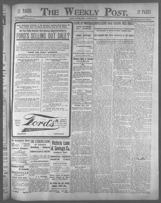 Lindsay Weekly Post (1898), 19 Oct 1906