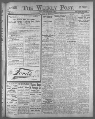 Lindsay Weekly Post (1898), 26 Oct 1906